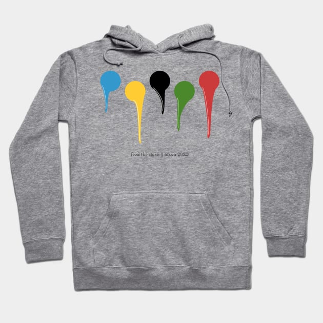 Olympic Skateboarding Hoodie by Feedthestoke